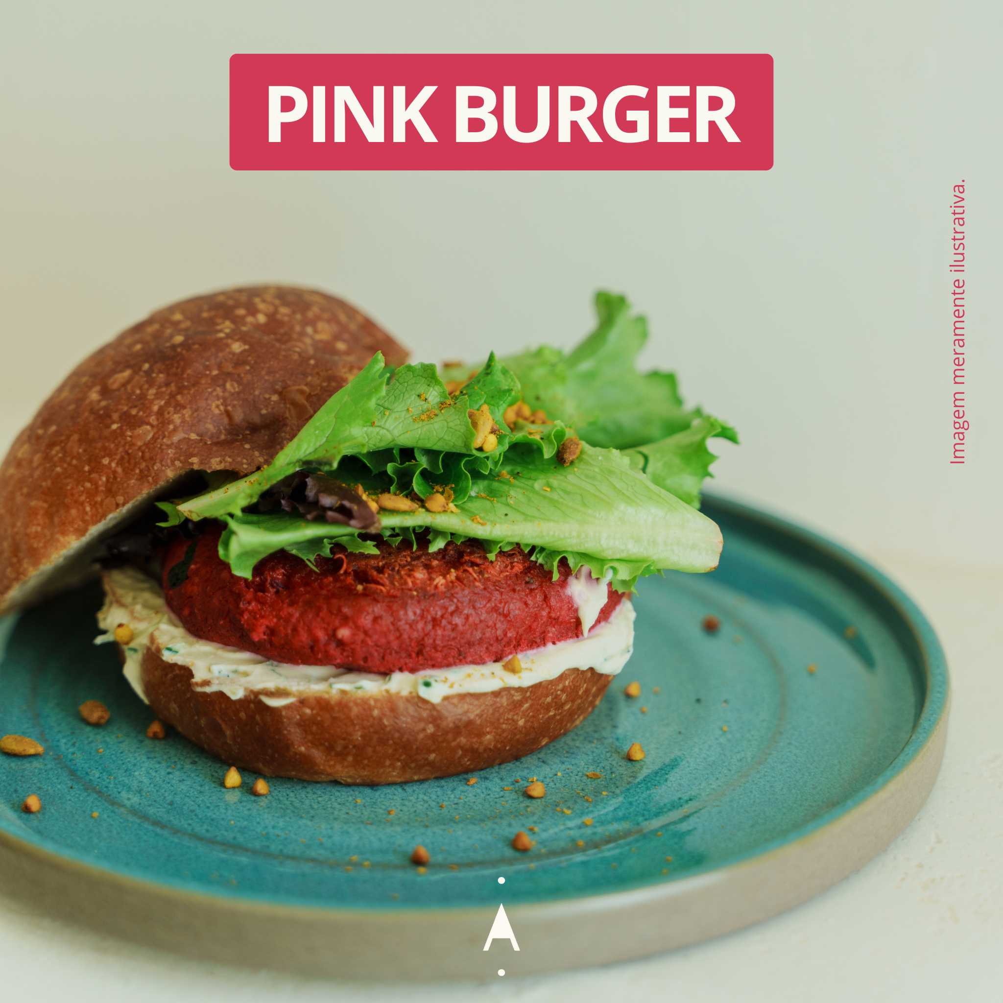 Receitas saudáveis e simples ● Pink Burger & Chips de Banana Pão