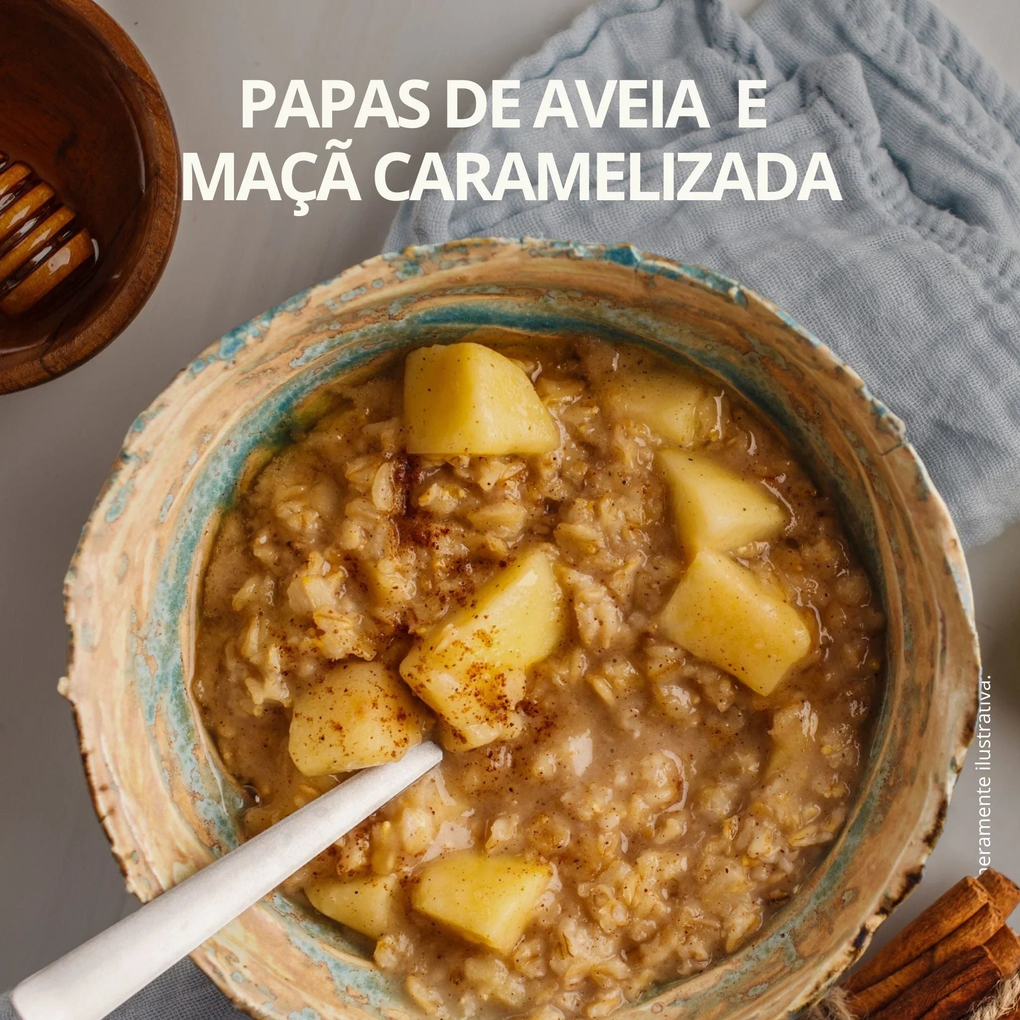 PAPAS DE AVEIA COM BLEND ANSIEDADE