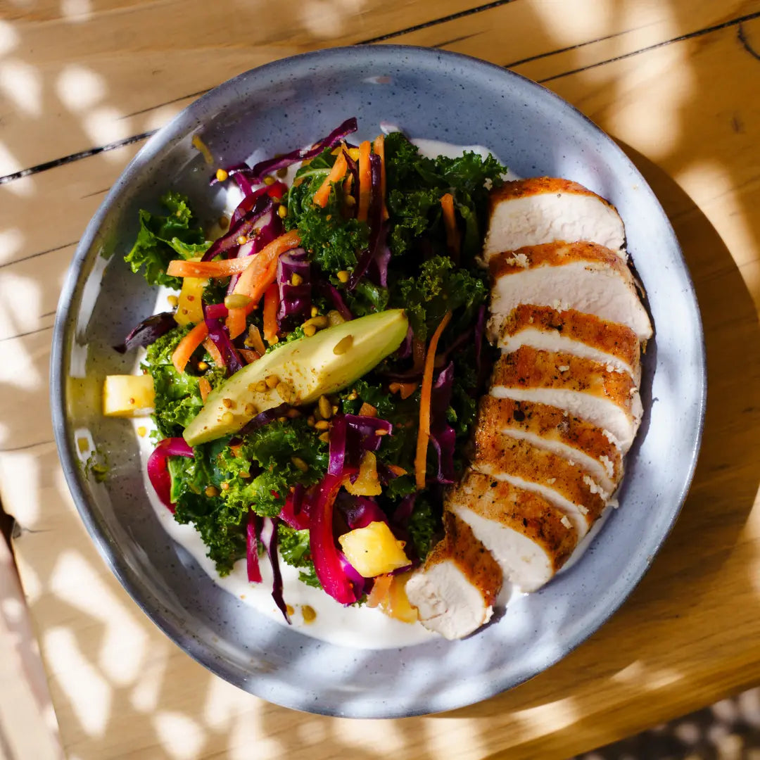 Salada de couve Kale do The Therapist