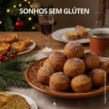Sonhos sem gluten