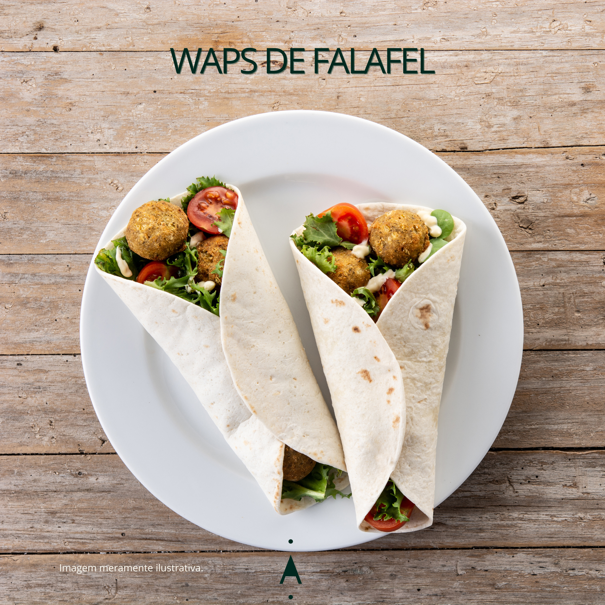 Wraps de Falafel