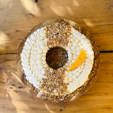 Bolo de Cenoura Natalício Gluten Free – Sabor festivo e textura fofa